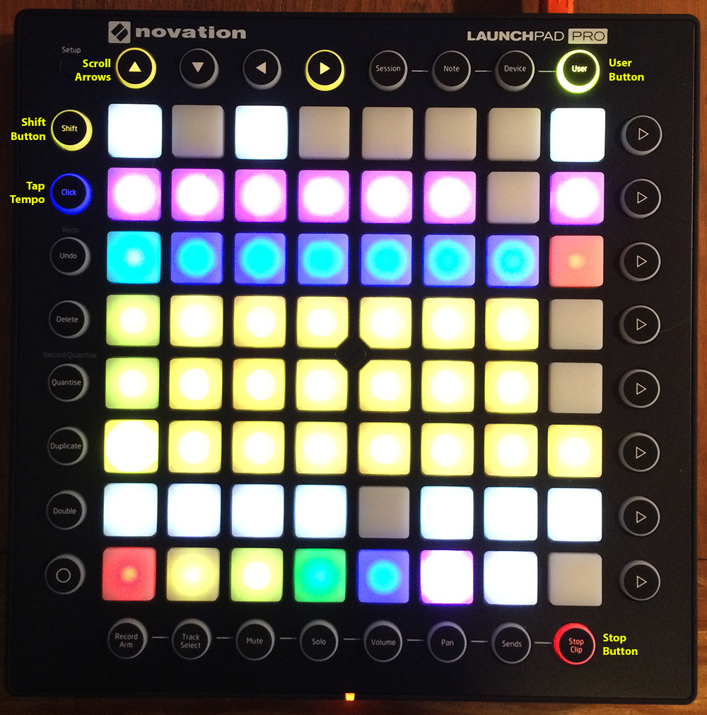 Launchpad Pro interface